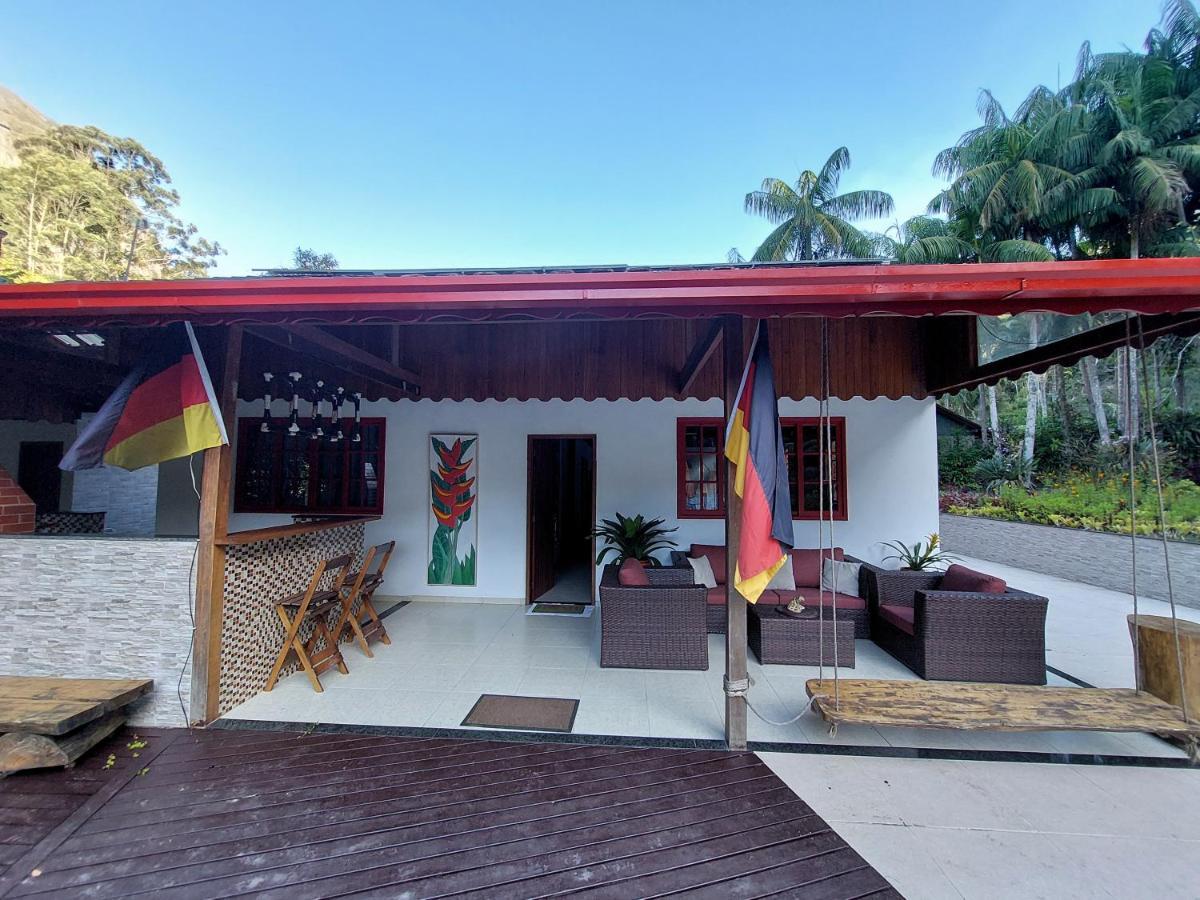 Lumiar Eco Lodge - Casa Alema Нова-Фрибургу Экстерьер фото