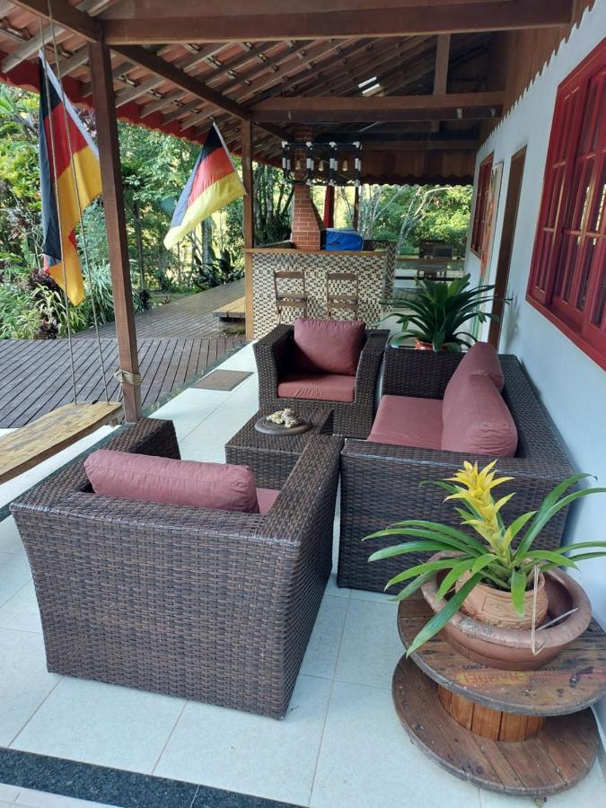 Lumiar Eco Lodge - Casa Alema Нова-Фрибургу Экстерьер фото